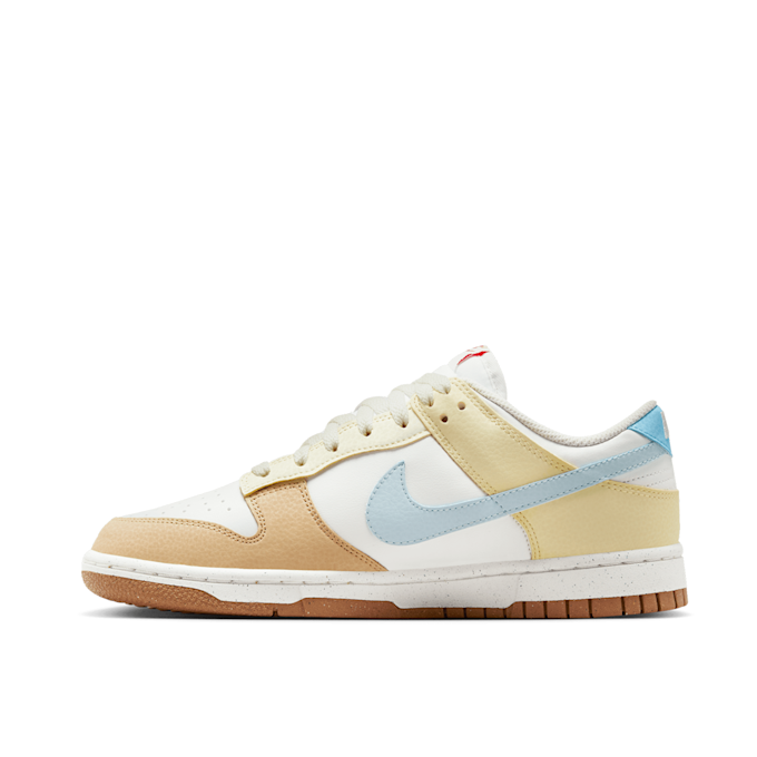 Nike Dunk Low Next Nature "Soft Yellow" blanc 81696 3