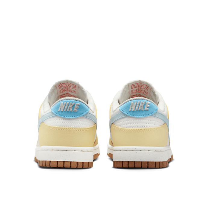 Nike Dunk Low Next Nature "Soft Yellow" blanc 81696 5