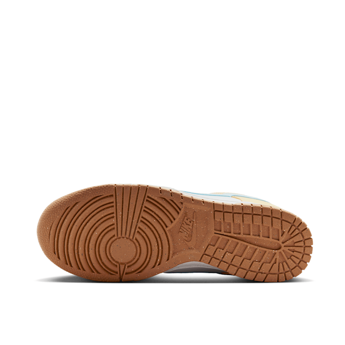 Nike Dunk Low Next Nature "Soft Yellow" blanc 81696 6