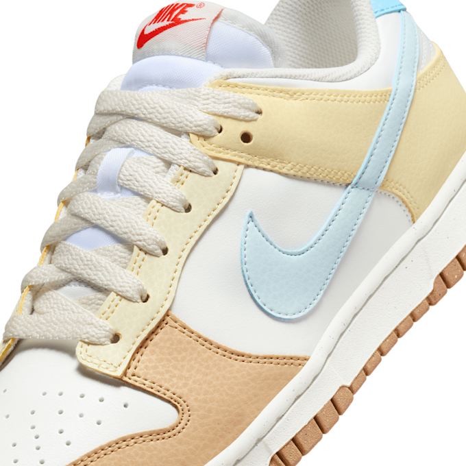 Nike Dunk Low Next Nature "Soft Yellow" blanc 81696 7