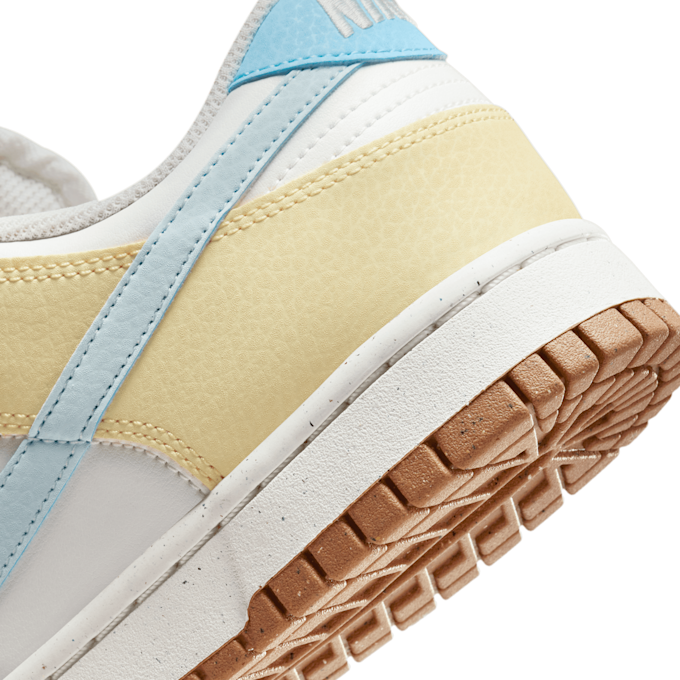 Nike Dunk Low Next Nature "Soft Yellow" blanc 81696 8