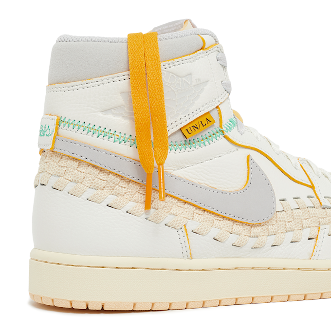Jordan x UNION LA x BBS Wmns Air Jordan 1 Retro High OG "Woven" beige 81913 8