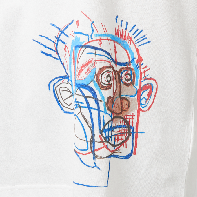 Aape by A Bathing Ape x Jean Michel Basquiat Tee wit 81947 7