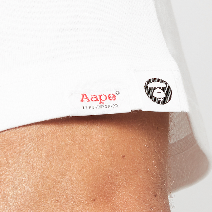 Aape by A Bathing Ape x Jean Michel Basquiat Tee white 81947 8