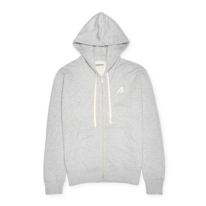 Autry Zip Hoodie grau 82477 1