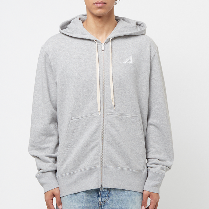 Autry Zip Hoodie grey 82477 2