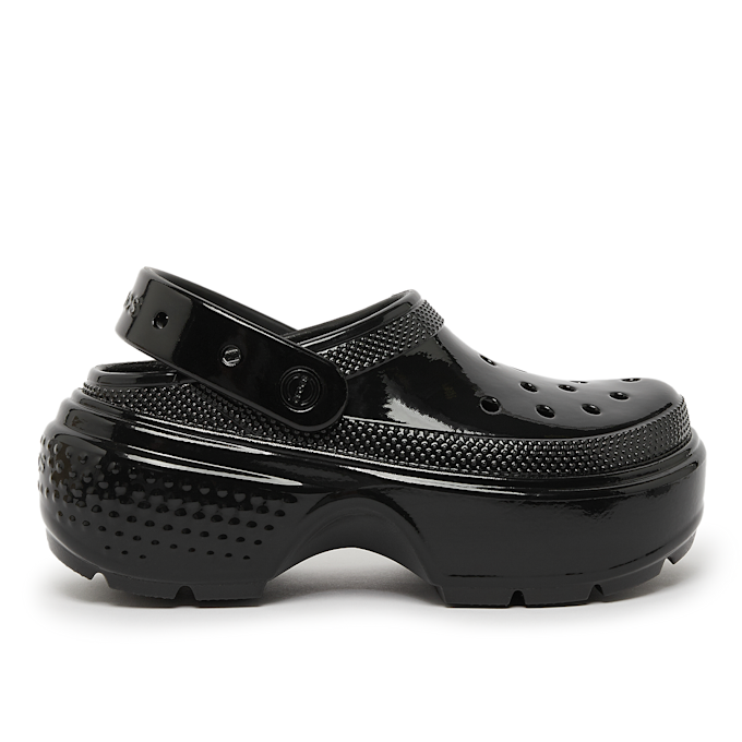 Crocs Stomp High Shine Clog zwart 82739 2