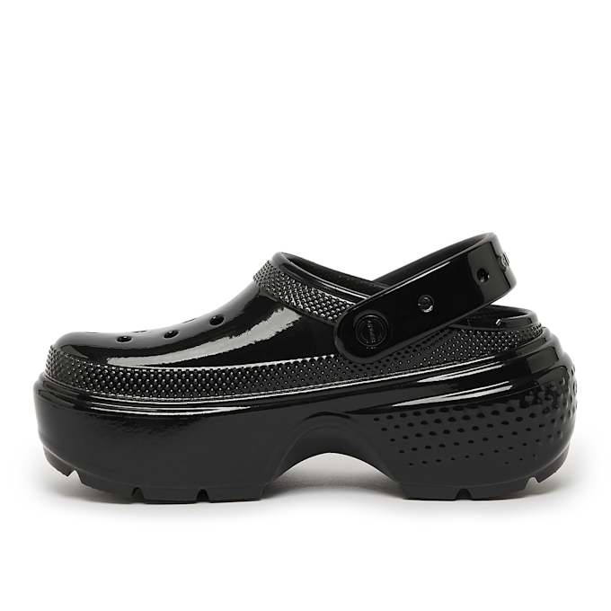 Crocs Stomp High Shine Clog zwart 82739 3