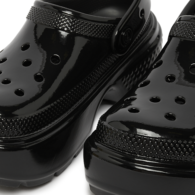 Crocs Stomp High Shine Clog zwart 82739 5