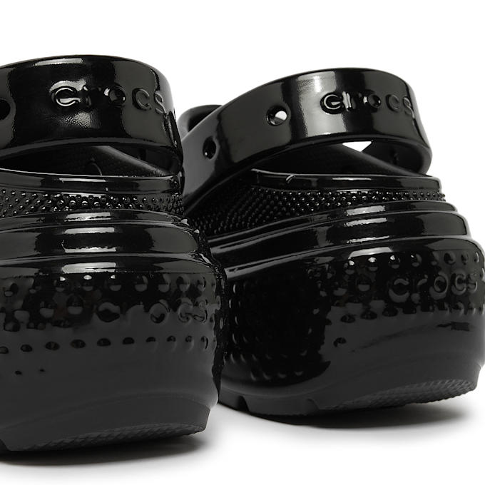 Crocs Stomp High Shine Clog zwart 82739 6