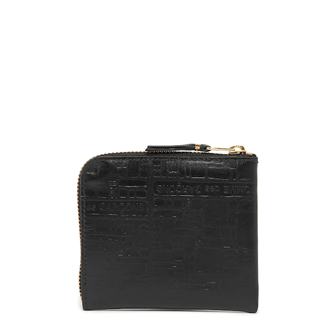 Comme des Garcons Wallet Logotype zwart 83049 2