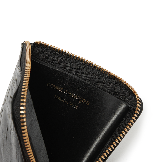 Comme des Garcons Wallet Logotype zwart 83049 3