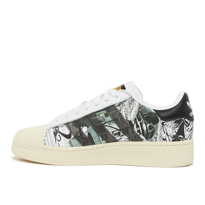 adidas Originals x Star Wars x Nanzuka Superstar XLG "R2-D2&C-3PO" schwarz 83071 3
