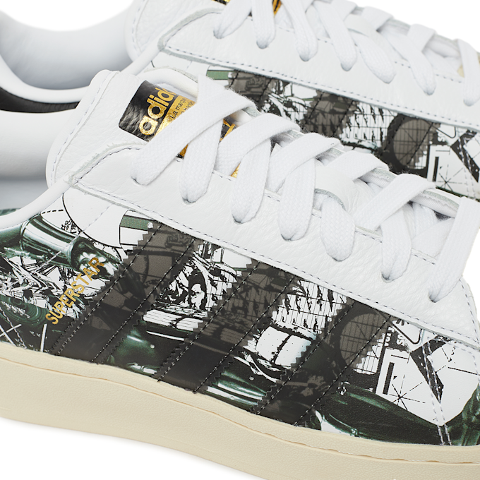 adidas Originals x Star Wars x Nanzuka Superstar XLG "R2-D2&C-3PO" schwarz 83071 7