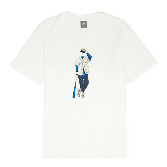 New Balance Athletics Relaxed Basketball T-Shirt weiß 83075 1
