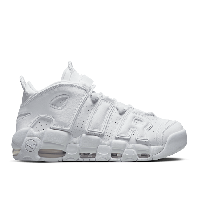 Nike Air More Uptempo "Triple White" blanc 83287 2