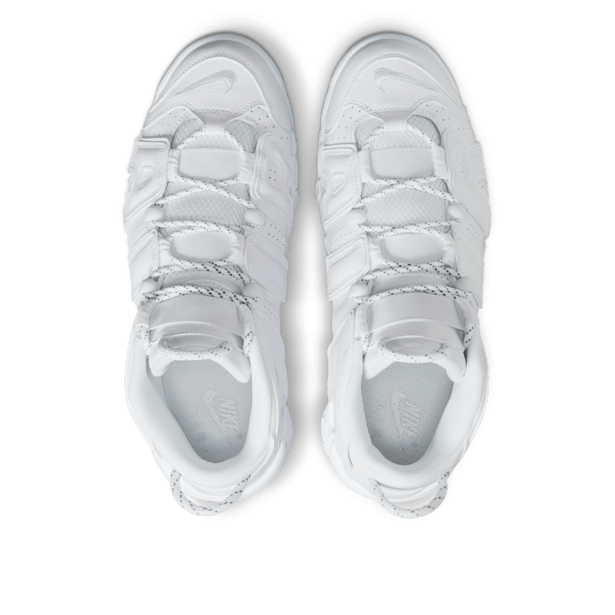 Nike Air More Uptempo "Triple White" blanc 83287 4