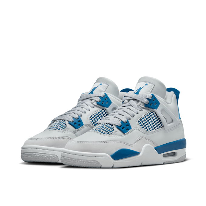 Jordan Air Jordan 4 Retro "Military Blue" (GS) grau 83337 1