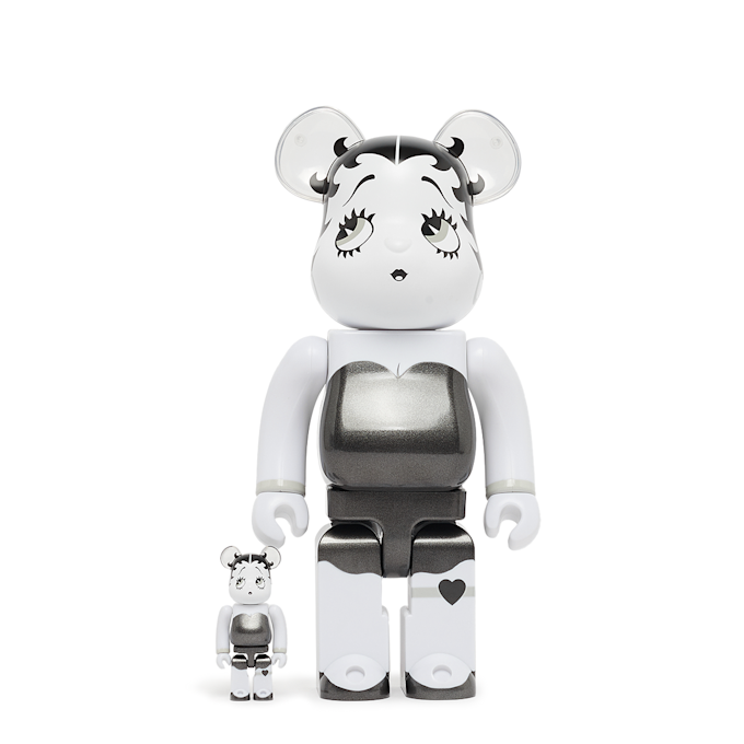 Medicom Bearbrick Betty Boop Black & White Ver. 100% & 400% multi-colour 83426 1
