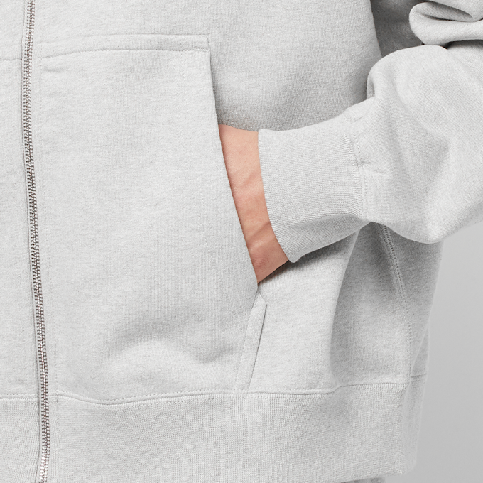 Nike x Stüssy NRG Fleece Hoodie Jacket grey 83533 6