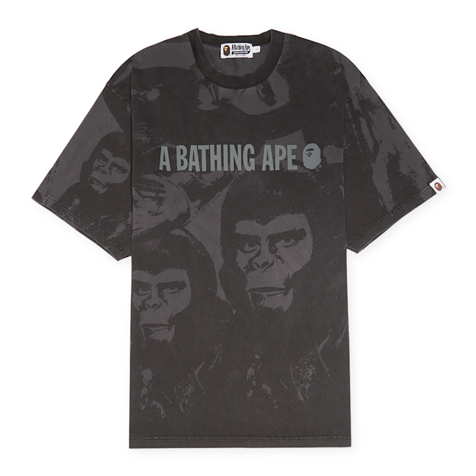 A Bathing Ape Overall Garment Dyed T-Shirt grijs 83782 1