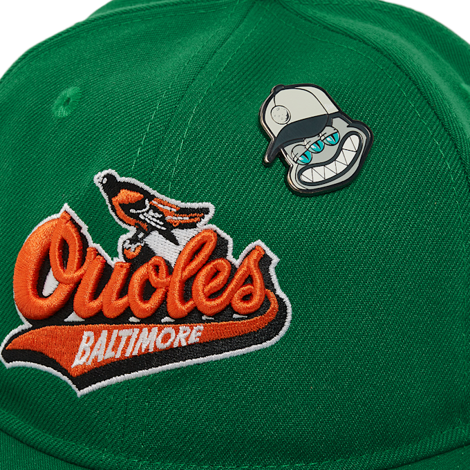 New Era MLB Coop Pin 59Fifty® Retro Crown Baltimore Orioles Otc green 83785 5