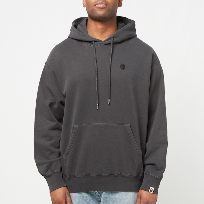 A Bathing Ape Ape Head One Point Garment Dye Pullover Hoodie M black 83791 2