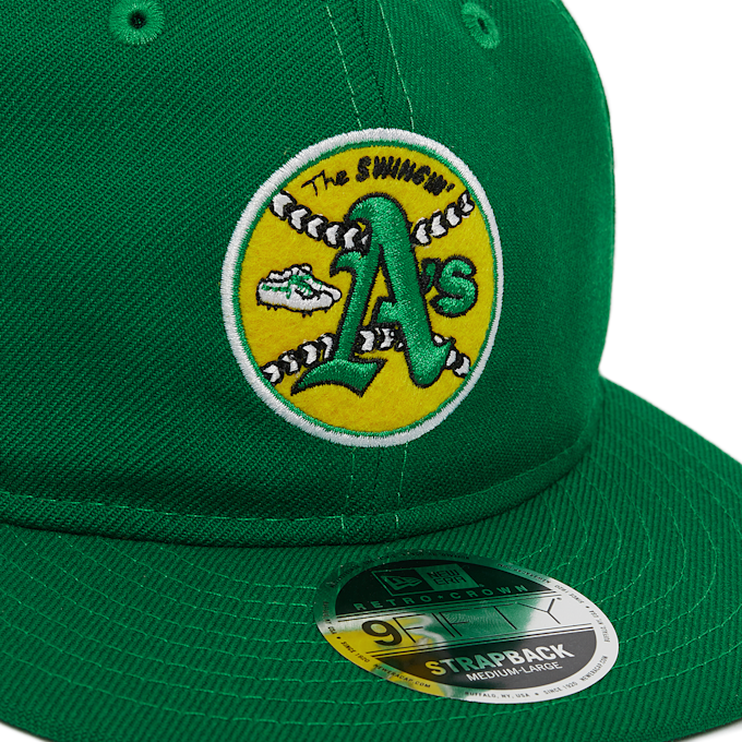 New Era MLB Retro 9Fifty® Retro Crown Oakland Athletics grün 83792 4