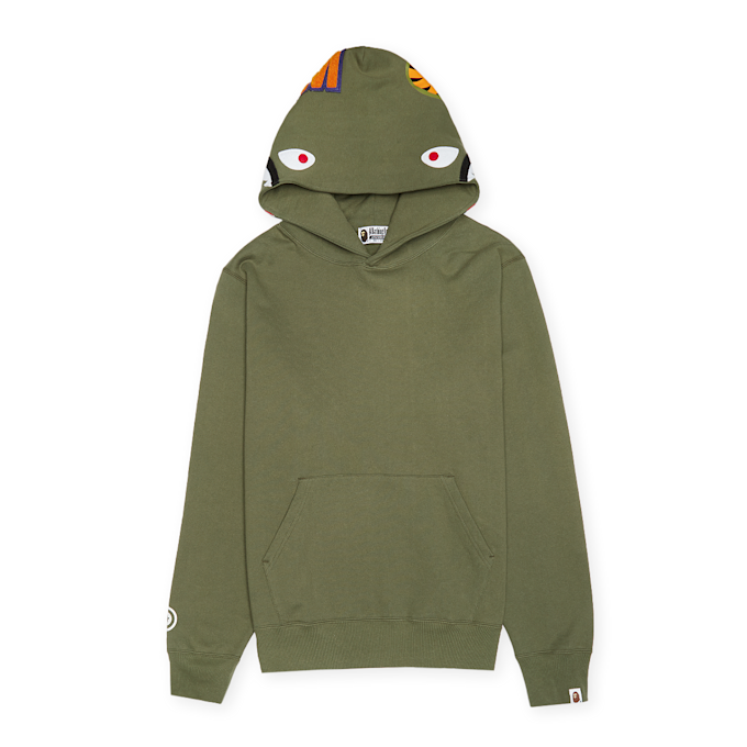 A Bathing Ape Shark Pullover Hoodie grün 83822 1