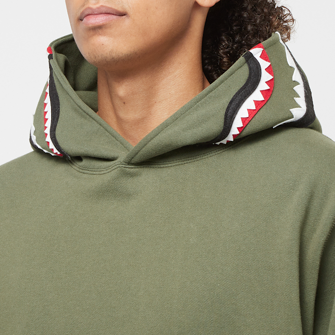 A Bathing Ape Shark Pullover Hoodie grün 83822 5