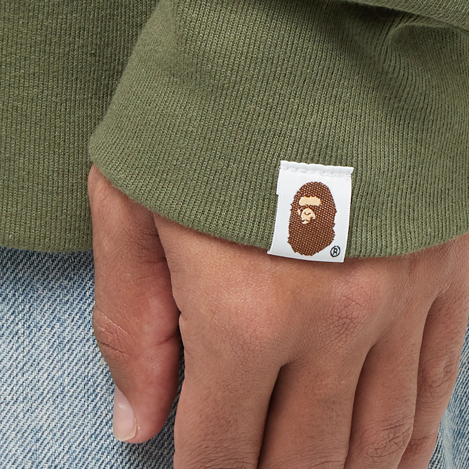 A Bathing Ape Shark Pullover Hoodie green 83822 7