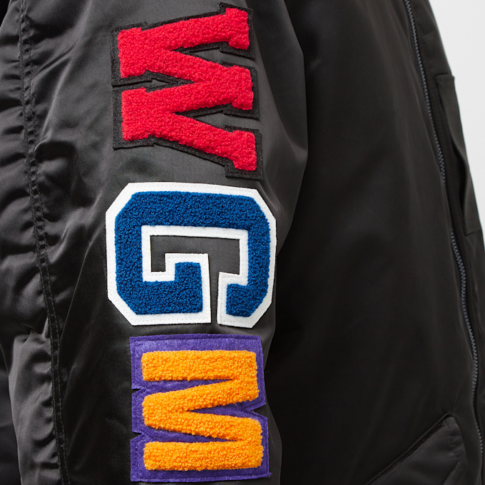 A Bathing Ape Shark MA-1 black 83823 8