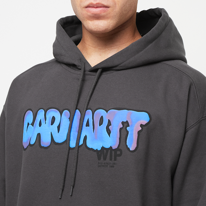 Carhartt WIP Hooded Drip Sweat grijs 83906 5