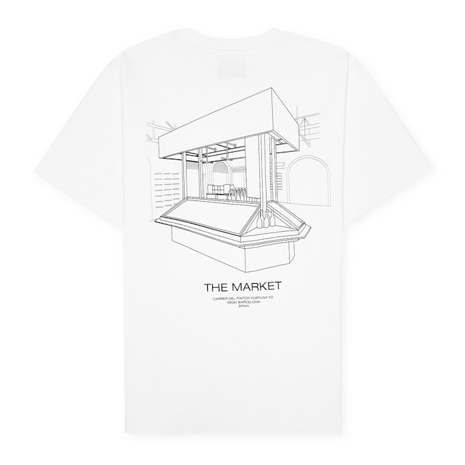 solebox Store Tee Barcelona blanc 83916 1