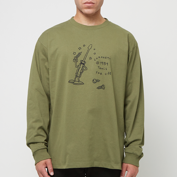 Carhartt WIP Long Sleeve Tools For Life vert 83925 2