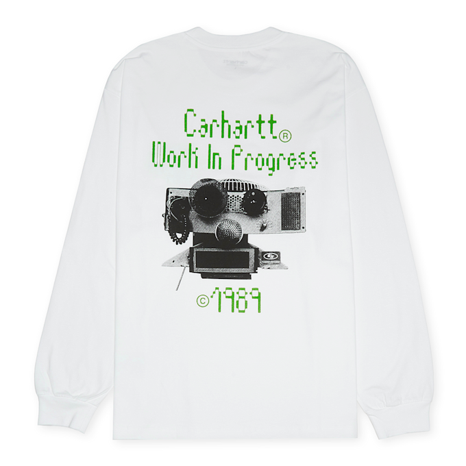 Carhartt WIP Longsleeve Soundface weiß 83926 1