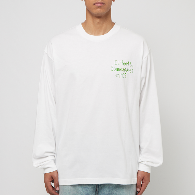 Carhartt WIP Longsleeve Soundface weiß 83926 2