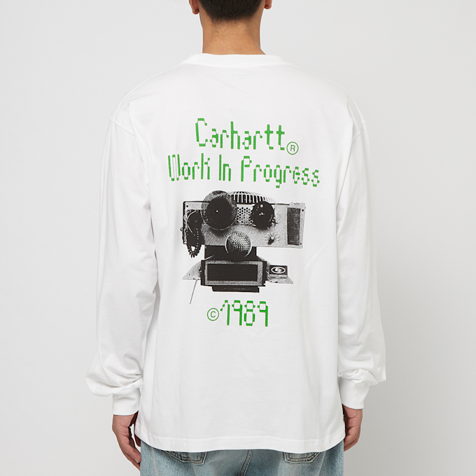 Carhartt WIP Longsleeve Soundface weiß 83926 4