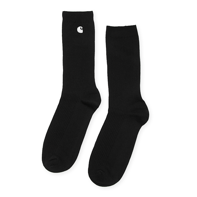 Carhartt WIP Madison Pack Socks (2 Pack) black 83944 1