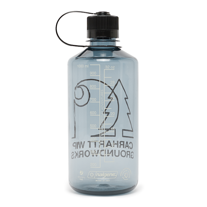 Carhartt WIP Groundworks Water Bottle blue 83949 2