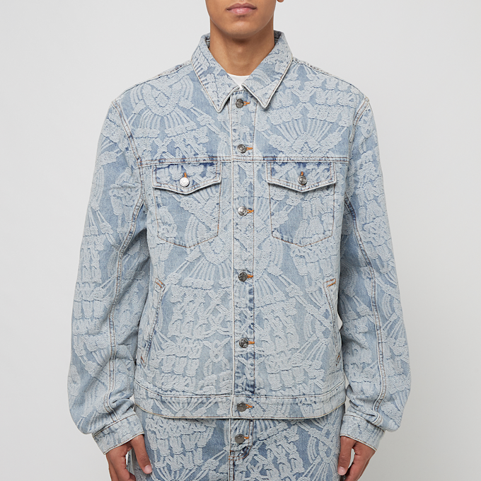 Daily Paper Settle Macrame Denim Jacket blauw 83956 2