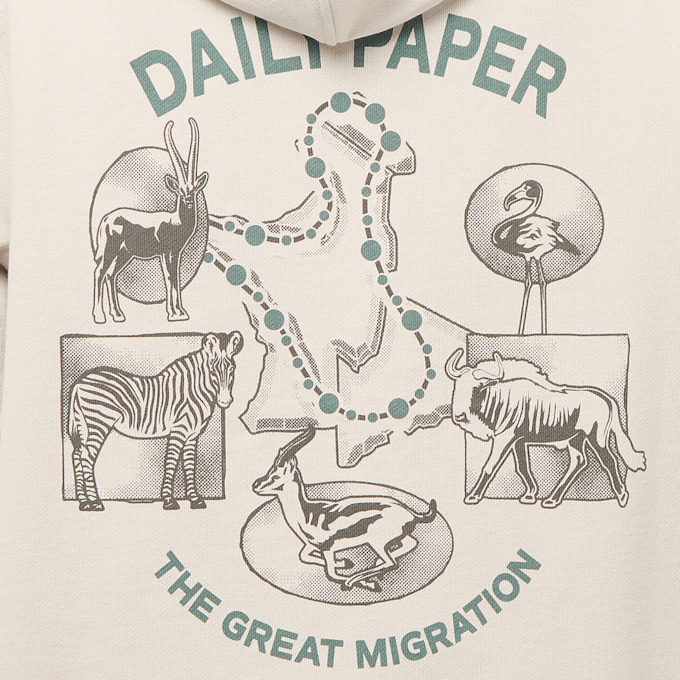 Daily Paper Migration Hoodie beige 83980 5