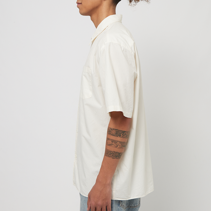 Norse Projects Carsten Cotton Tencel Shirt jaune 84045 3