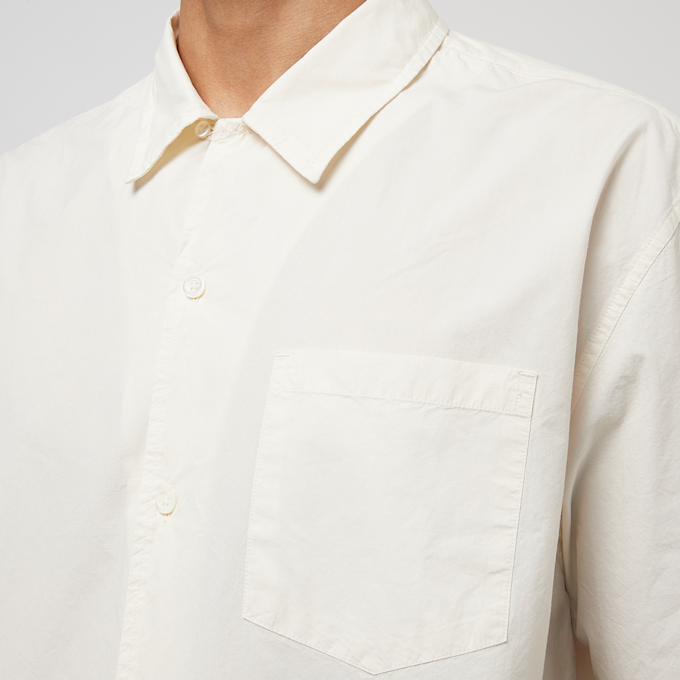 Norse Projects Carsten Cotton Tencel Shirt geel 84045 5