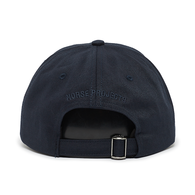 Norse Projects Felt N Twill Sports Cap bleu 84058 2
