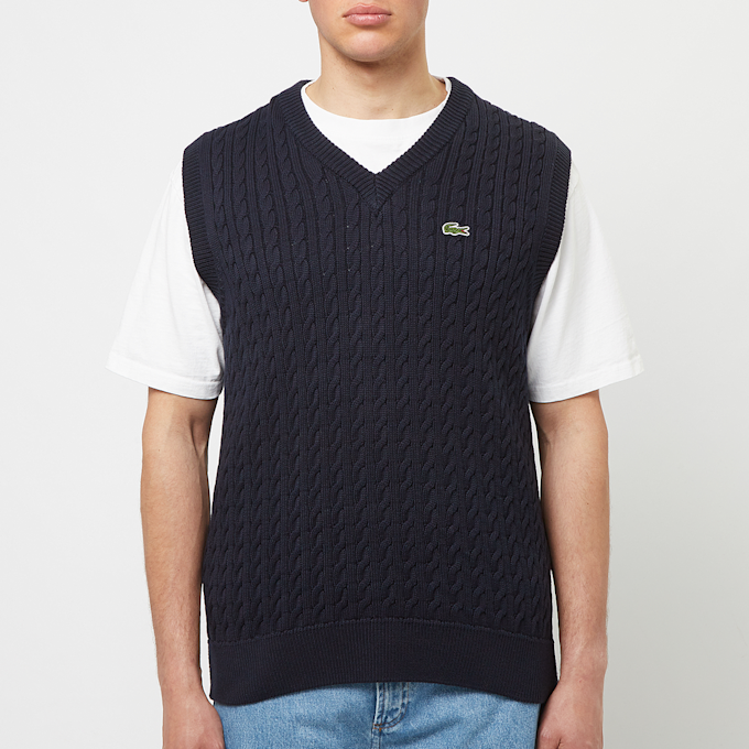 Lacoste Knit Vest blue 84132 2