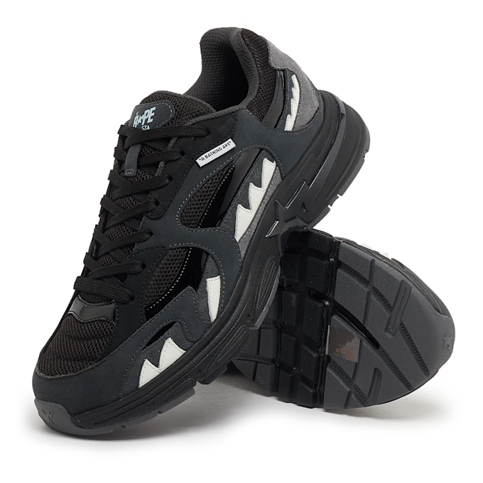 A Bathing Ape Sports Runner M2 black 84196 7