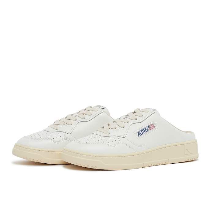 Autry Wmns Medalist Mule white 84224 1