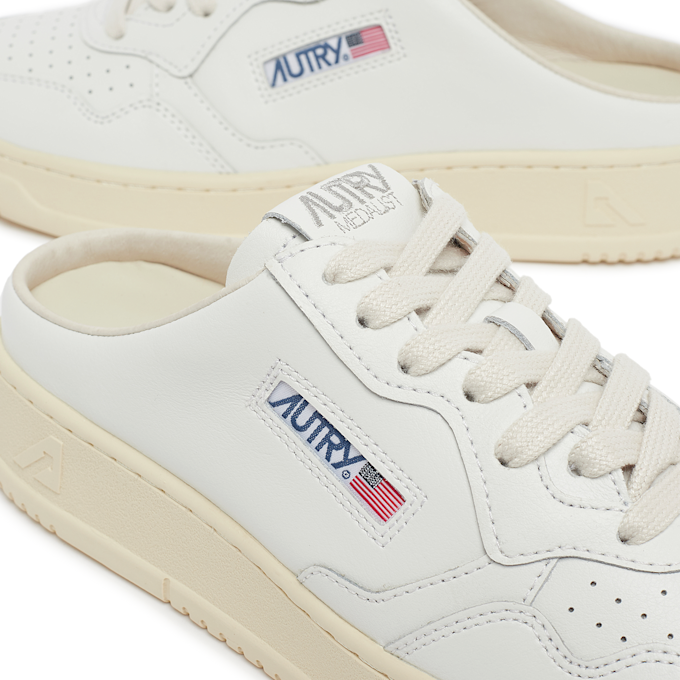 Autry Wmns Medalist Mule white 84224 6