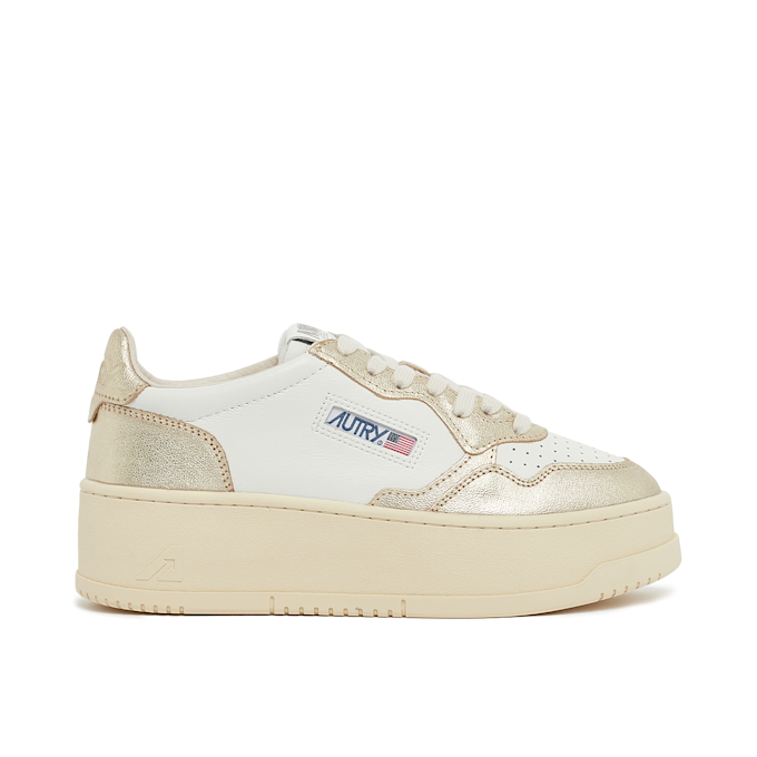 Autry Wmns Medalist Platform gold 84226 2